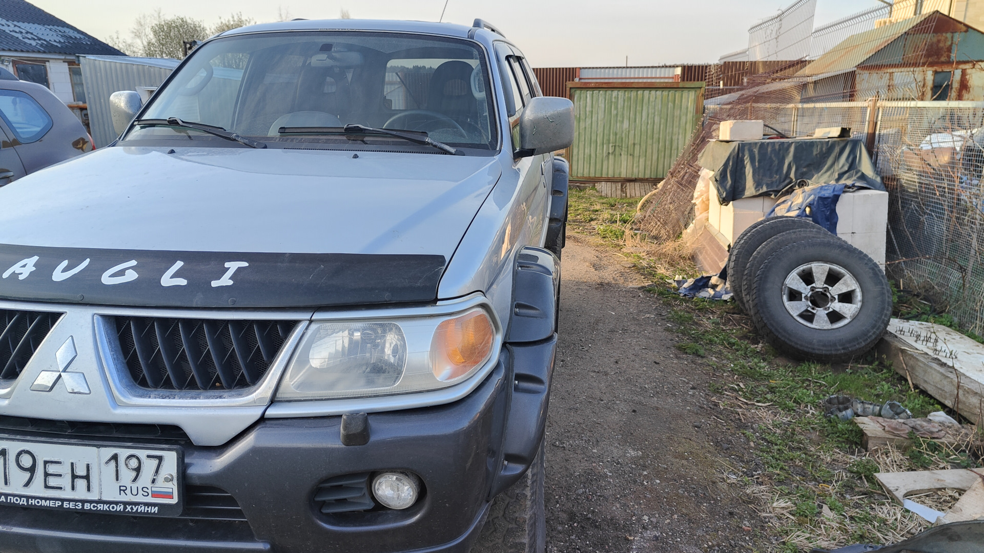 Mitsubishi Pajero Sport (1G) 3.0 бензиновый 2004 | Maugli на DRIVE2