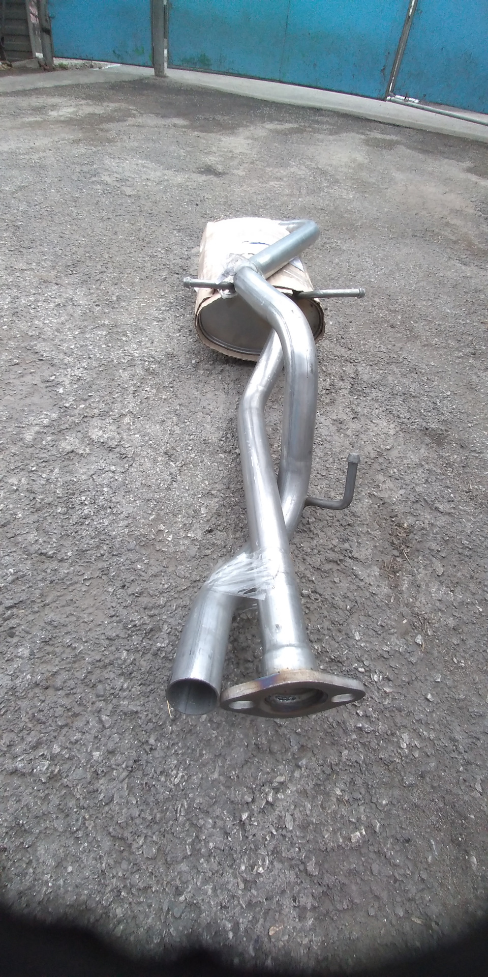 глушитель на делику — Mitsubishi Delica (P35W), 2,5 л, 1990 года ...