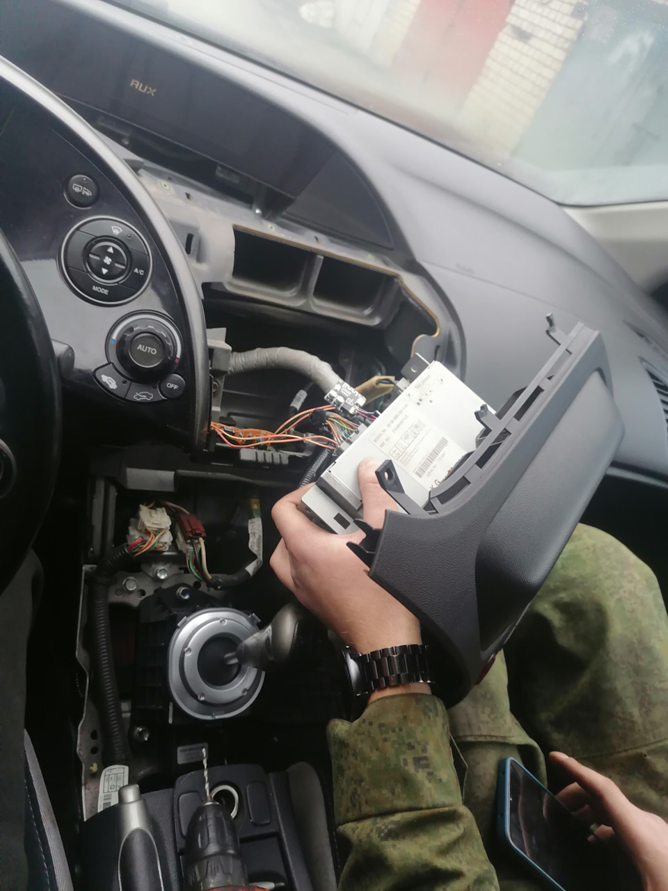 Адаптация дросселя и блюпуп в штатную магнитолу. — Honda Civic 5D (8G ...