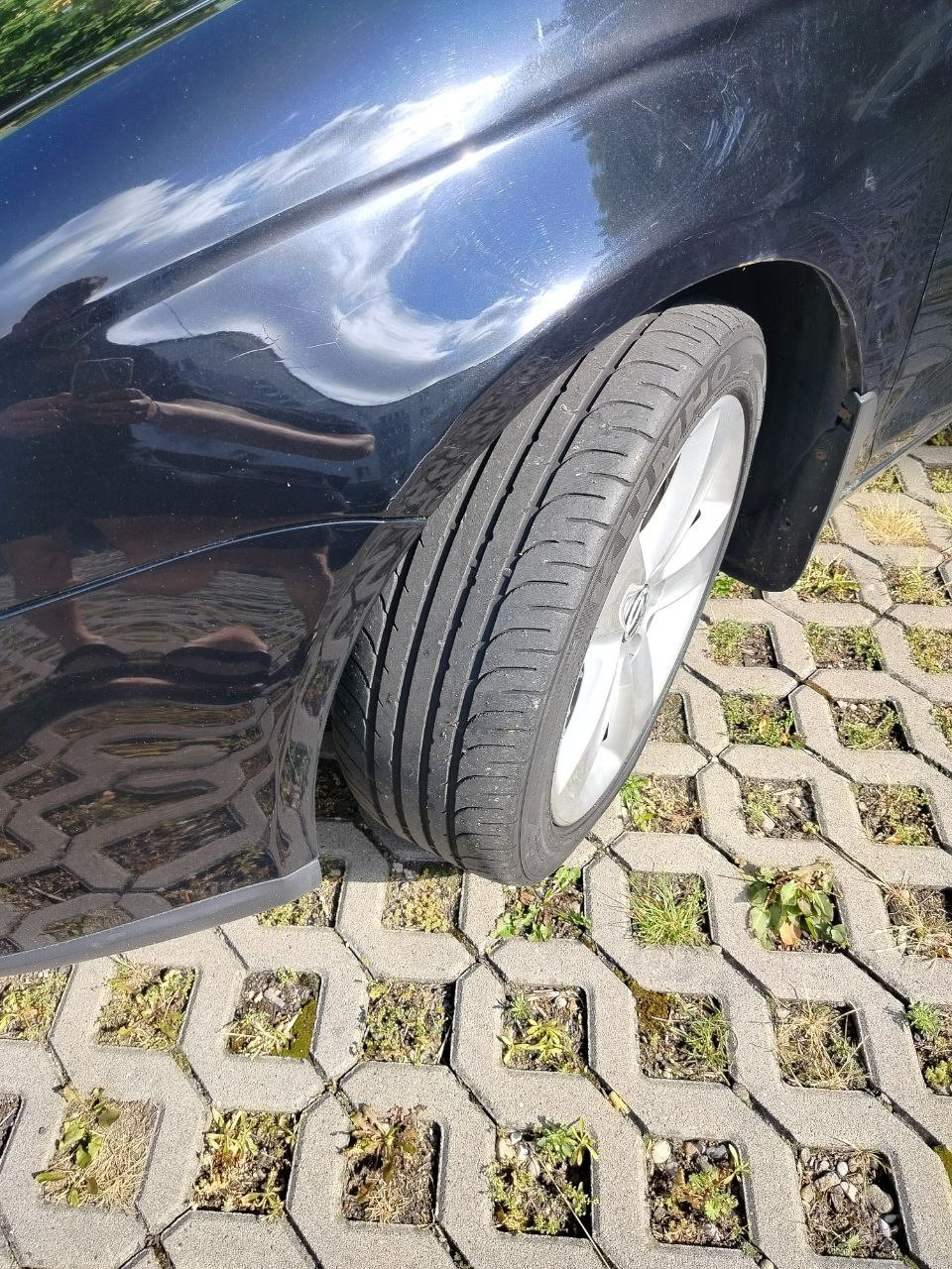 Летнея резина, б/у Kumho 205/50/r17 — Volkswagen Jetta V, 2 л, 2005 ...