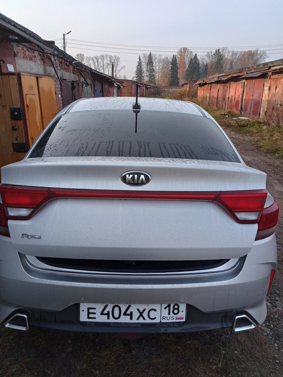 Установка шгу от Престижа на Люкс, и камеры заднего вида. — KIA Rio (4G),  1,6 л, 2020 года | электроника | DRIVE2