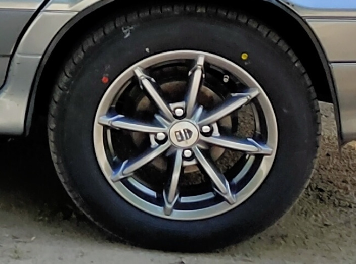 Диски + резина на лето. — Lada 2114, 1,6 л, 2007 года | колёсные диски ...