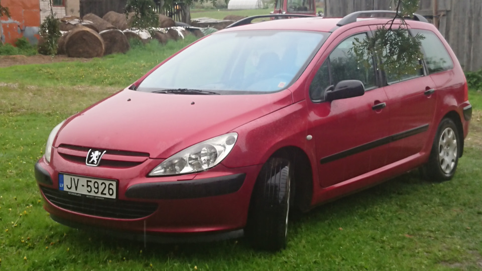Когда наченешь ехать, стреляет из глушителя — Peugeot 307, 1,6 л, 2003 ...