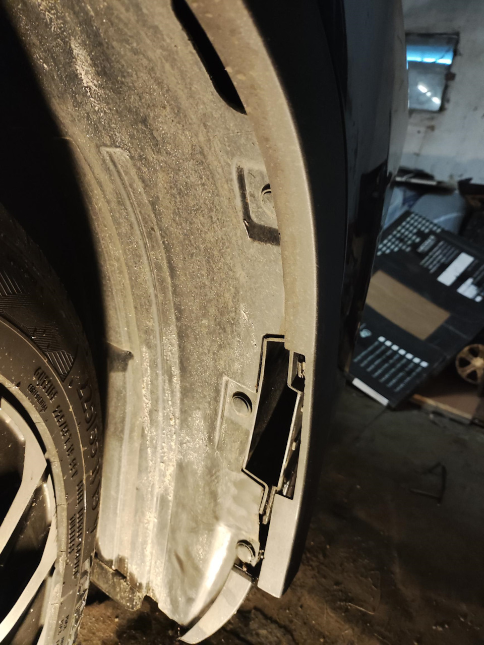 Датчик интеркулера и сетка в бампер. — Exeed TXL, 1,6 л, 2021 года ...