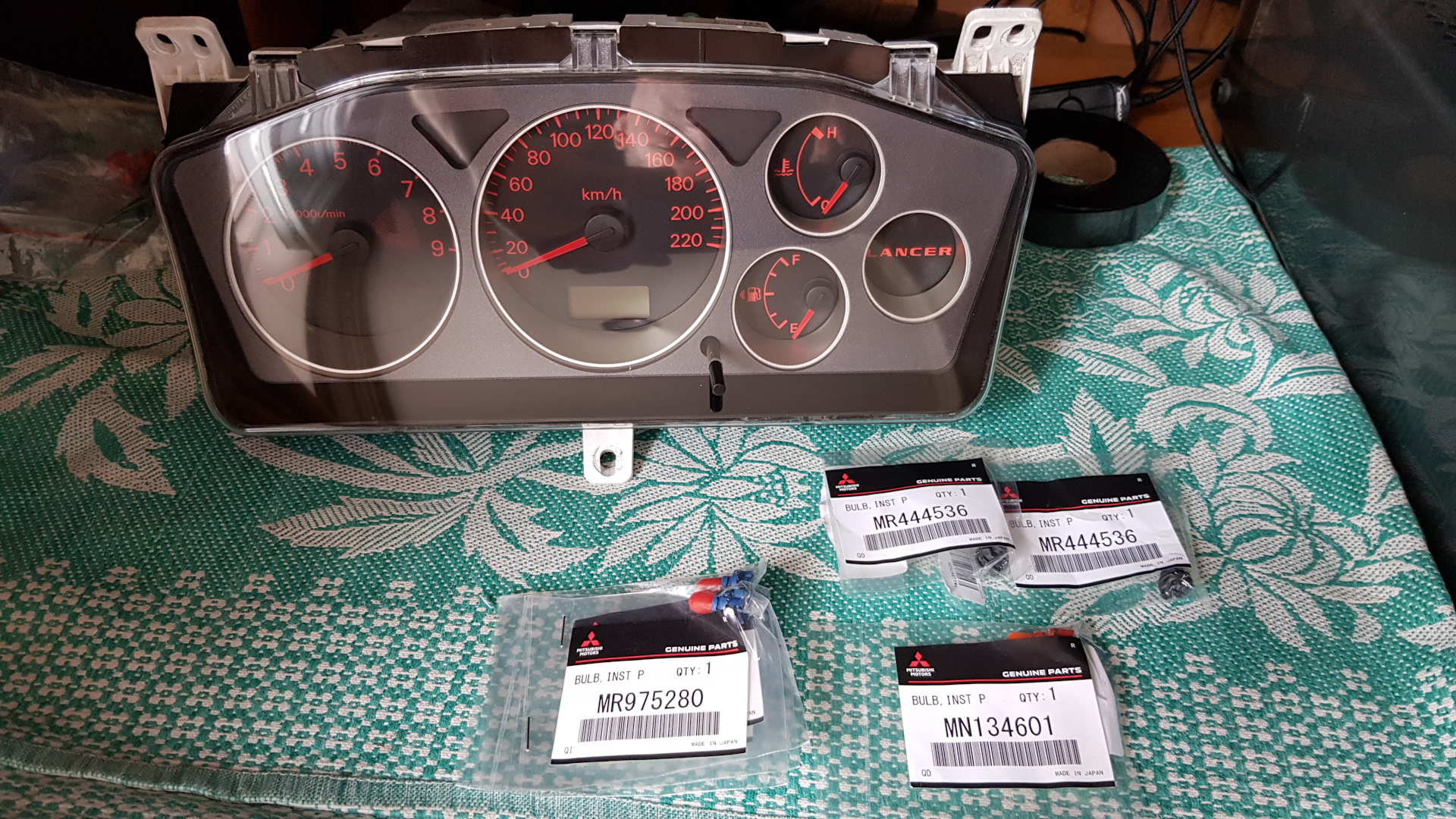 Приборная панель от 2.0 — Mitsubishi Lancer IX, 1,6 л, 2007 года ...