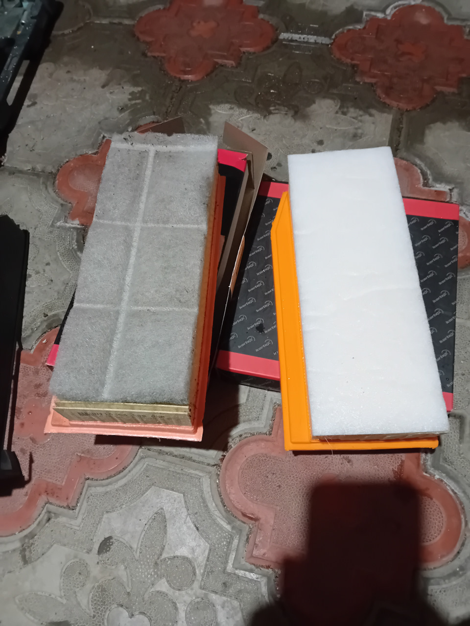 Старый и новый фильтр в сравнений — Renault Logan Stepway