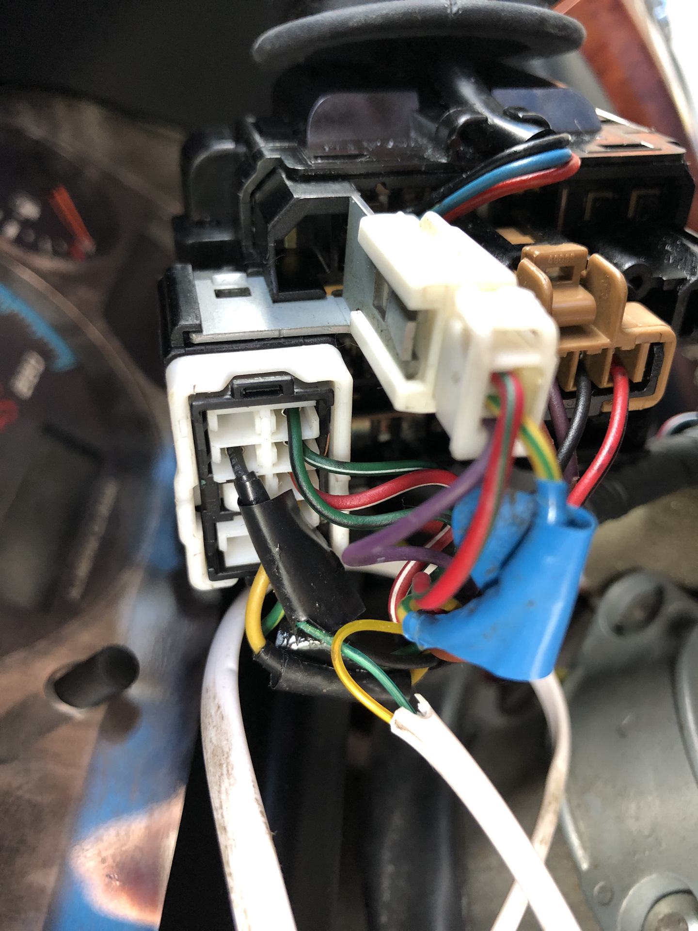 Индикация габариты/ближний/птф в приборную панель NAC ч.2 — Nissan ...