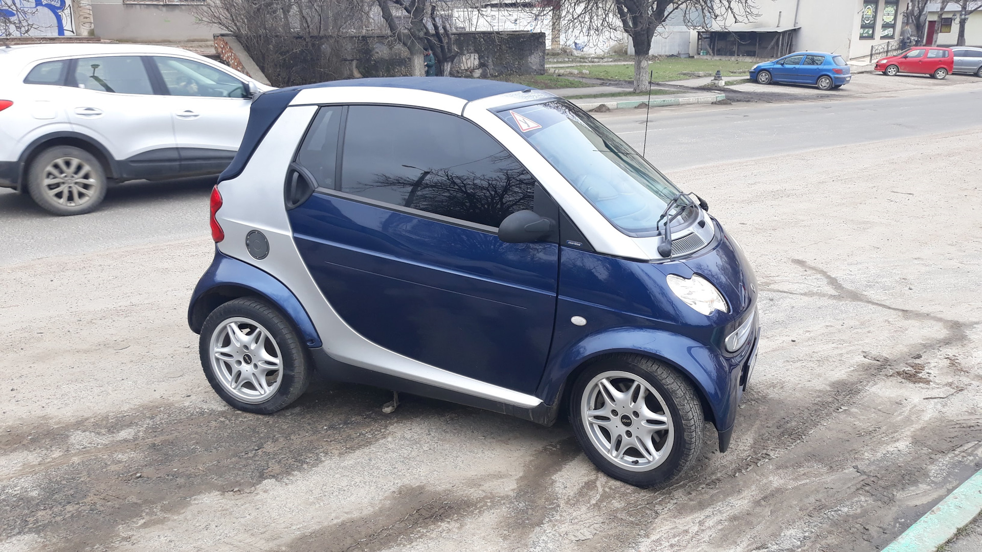 Smart Fortwo синий