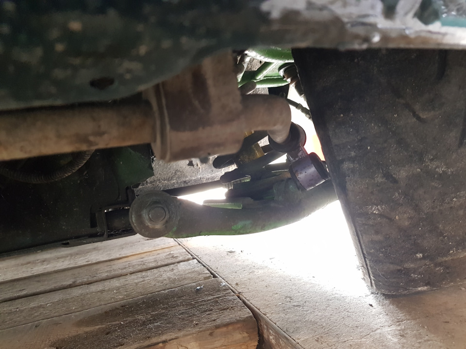 Стабилизатор. Рычаги Турботема. — Lada 2106, 1,5 л, 1997 года | своими ...