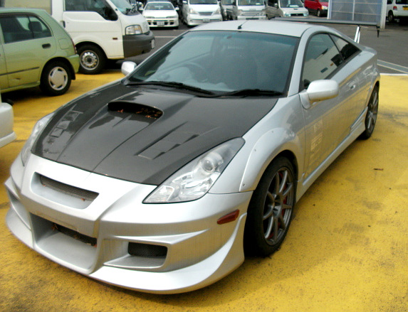 Toyota Celica черная матовая