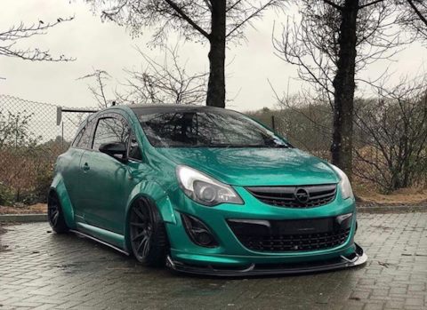 Opel Corsa 2007 stance