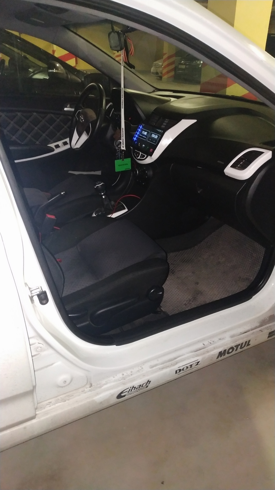 Photo from the logbook Hyundai Solaris (1G)