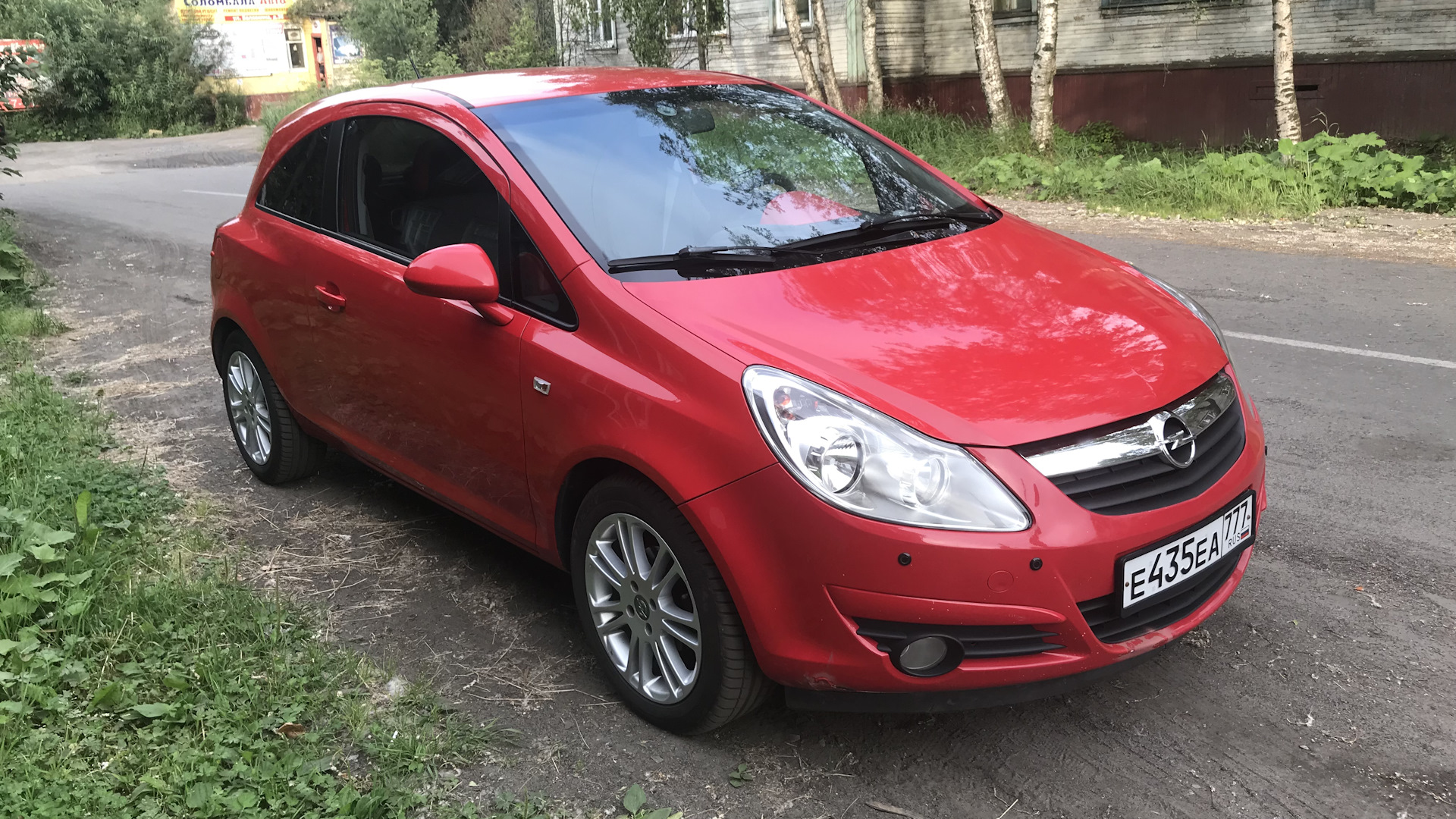 Opel Corsa D 1.4 бензиновый 2008 | Красный Корсик на DRIVE2