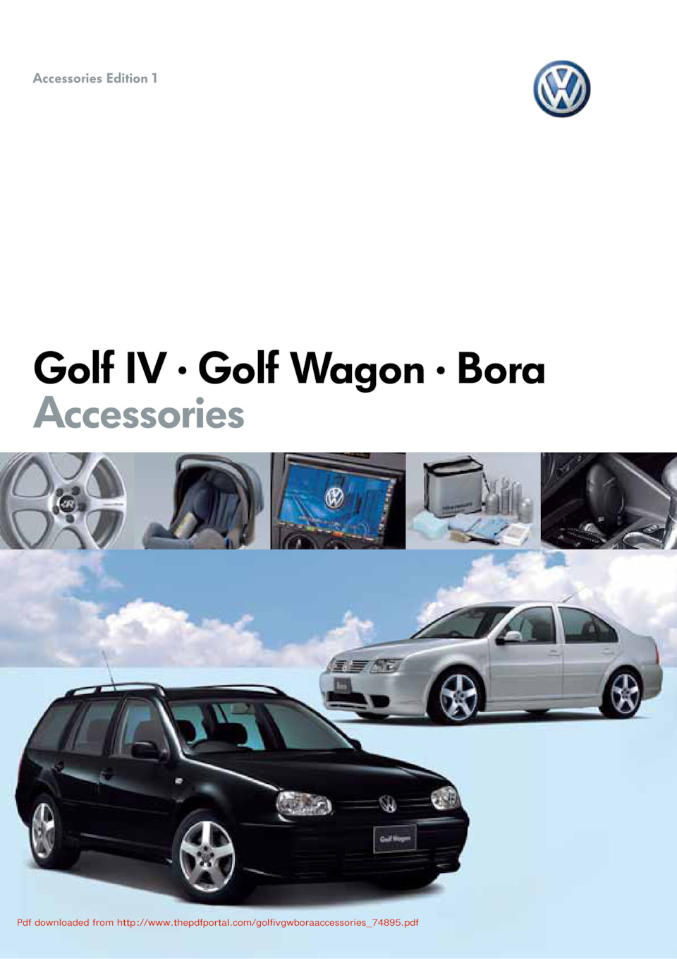 Японский каталог оригинальных аксессуаров Golf 4-Golf Wagon-Bora —  Volkswagen Golf Mk4, 1,6 л, 2000 года | аксессуары | DRIVE2