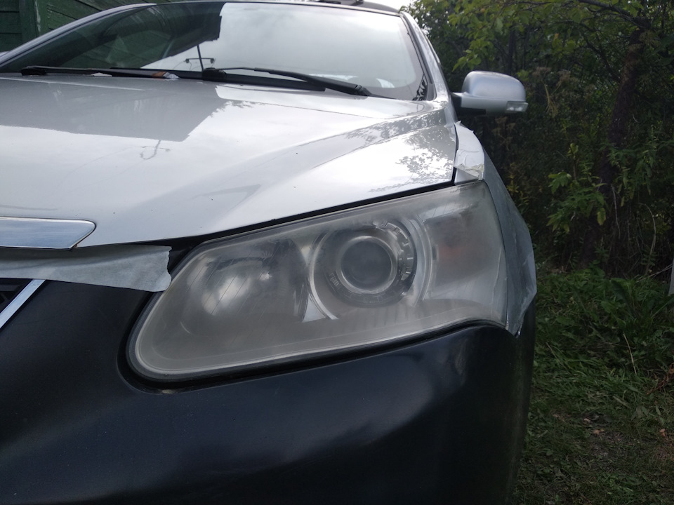 Полирнул фары — Geely Emgrand EC7 RV, 1,8 л, 2013 года | своими руками ...