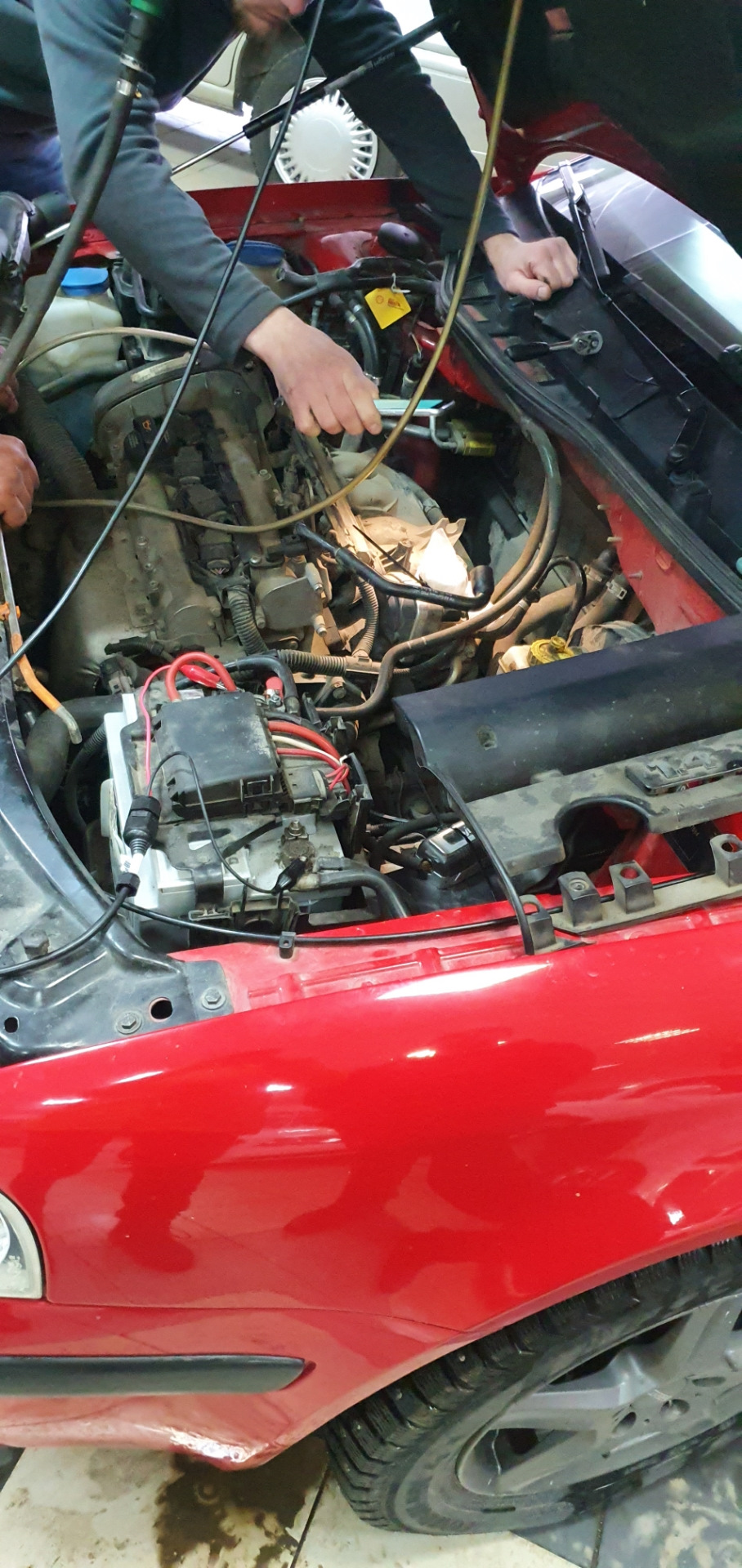 Чистка маслоотделителя и замена помпы — Skoda Octavia Mk1, 1,4 л, 2008 ...