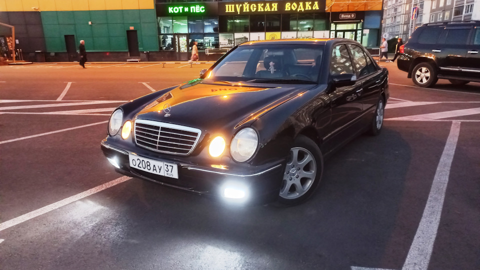ABS, ESP, BAS — продолжение — Mercedes-Benz E-Class (W210), 2,6 л, 2000 ...