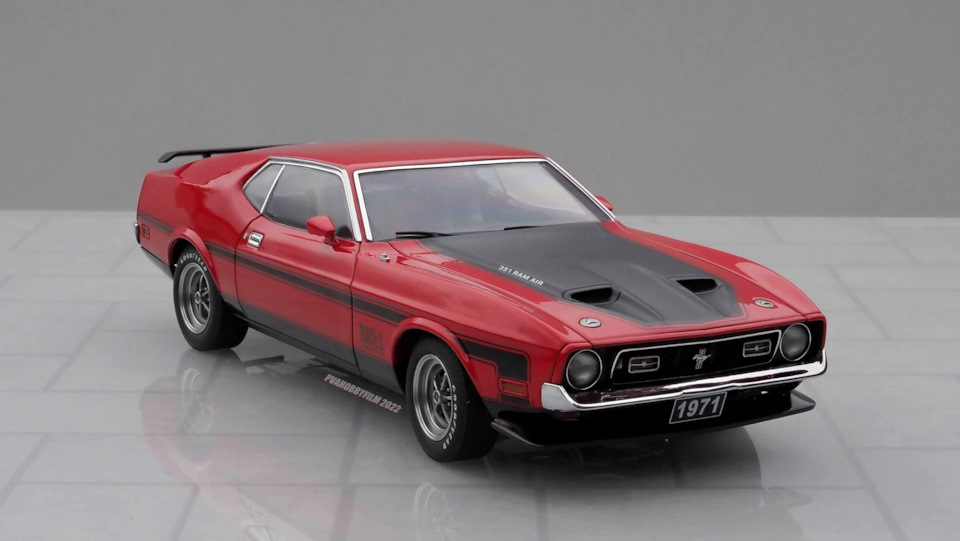 1/18 Ford Mustang Mach I, 1971 (AUTOart #72822) — Сообщество «Масштабные  Модели» на DRIVE2