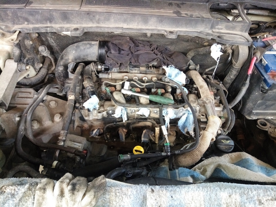 Удаление вихревых заслонок и замена свечей накала — DRIVE2