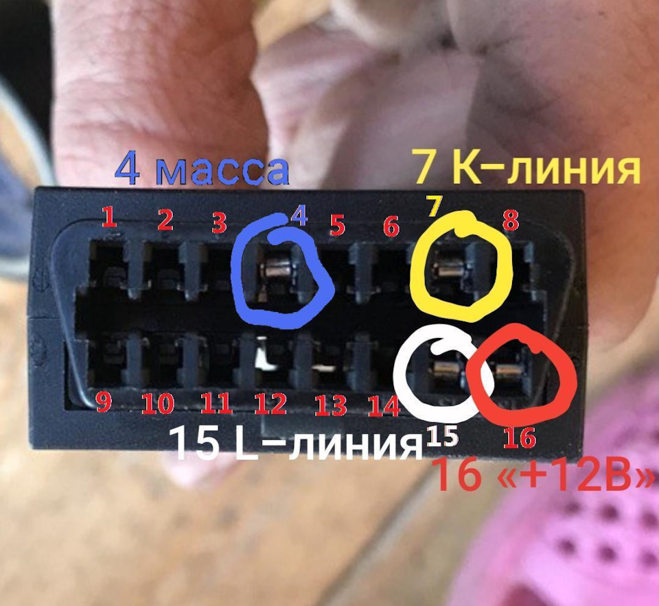 Установка диагностического разъема OBD2 и доработка самодиагностики — ГАЗ  310221, 2,3 л, 1999 года | электроника | DRIVE2