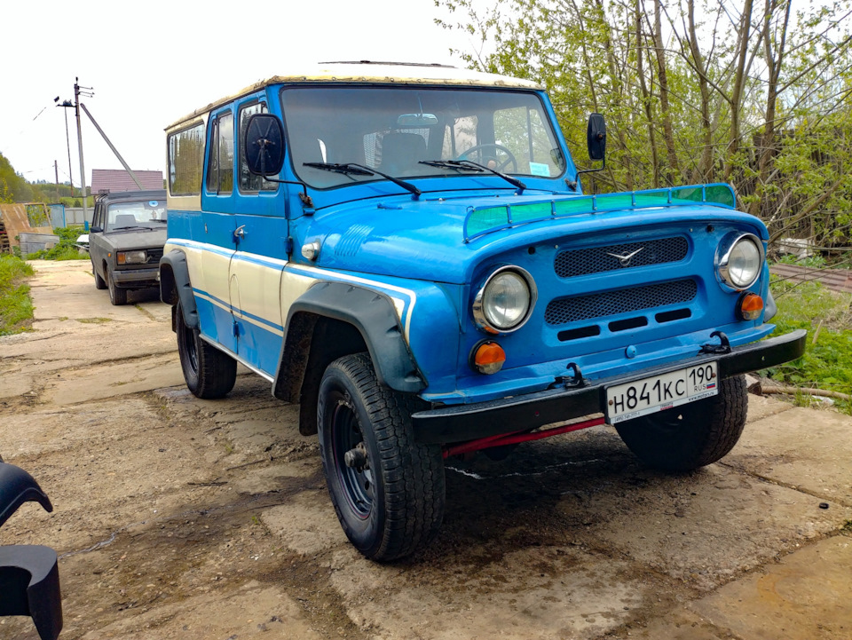 Photo from the logbook UAZ 3153