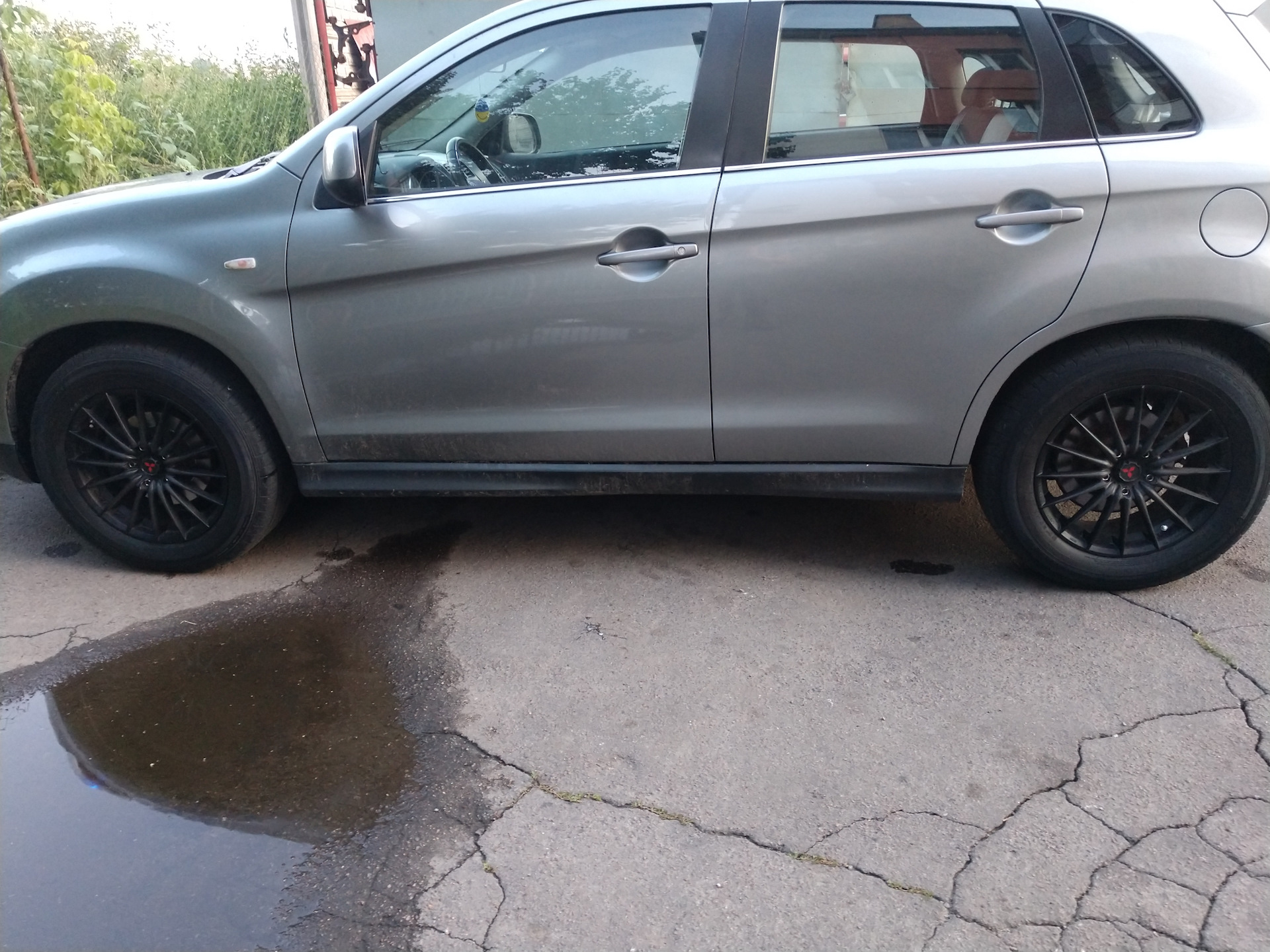 Новые диски — Mitsubishi ASX, 1,8 л., 2011 года | колёсные диски | DRIVE2