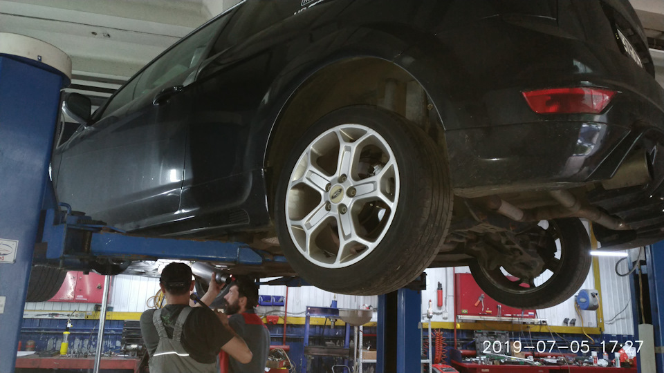 Установка пламегасителя на Форд Фокус 2 — Grew Motors на DRIVE2