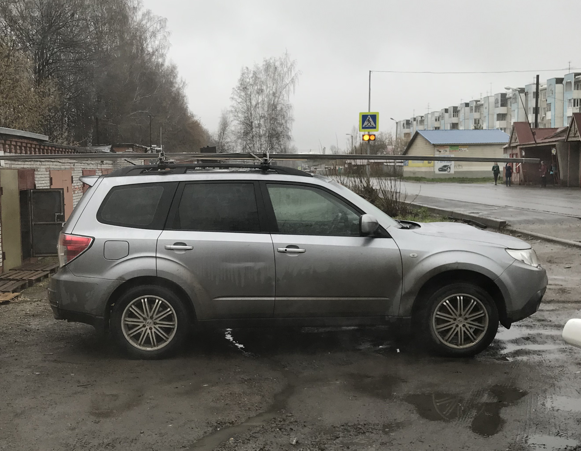 Колеса 235/55 R17 — Subaru Forester (SH), 2,5 л, 2008 года | колёсные диски  | DRIVE2