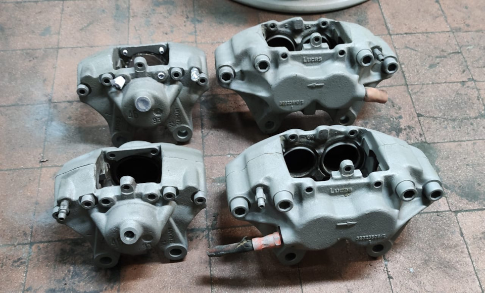 Переборка тормозных суппортов и ГУР w140 — Mercedes-Benz S-Class (W140 ...