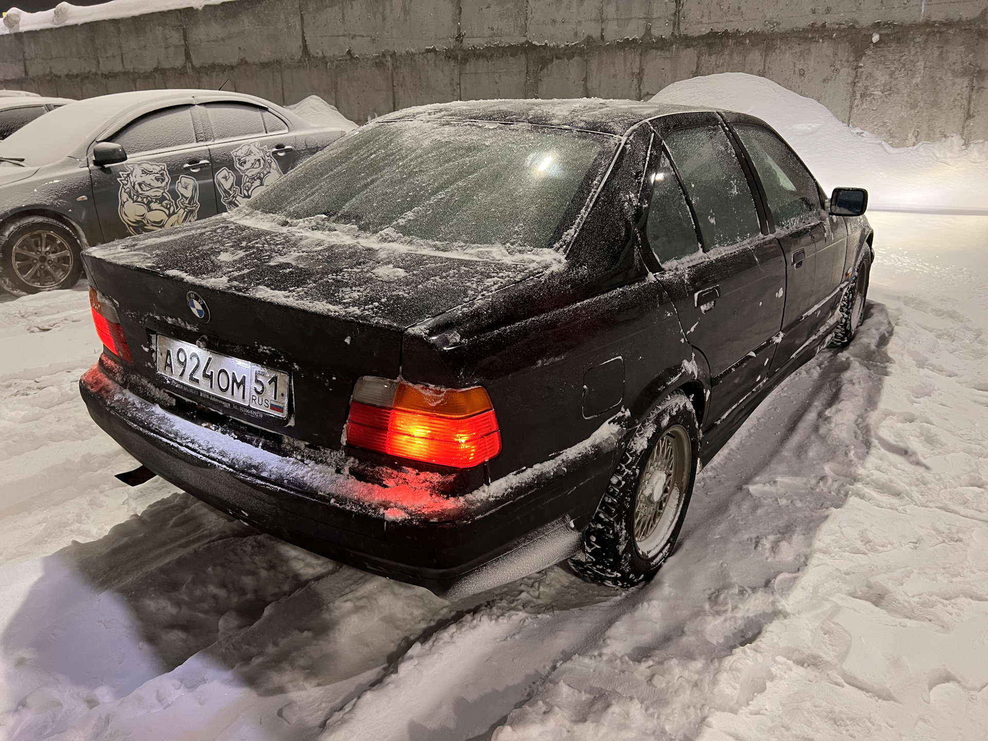 Возвращение домой — BMW 3 series (E36), 1,6 л, 1997 года | прикол | DRIVE2