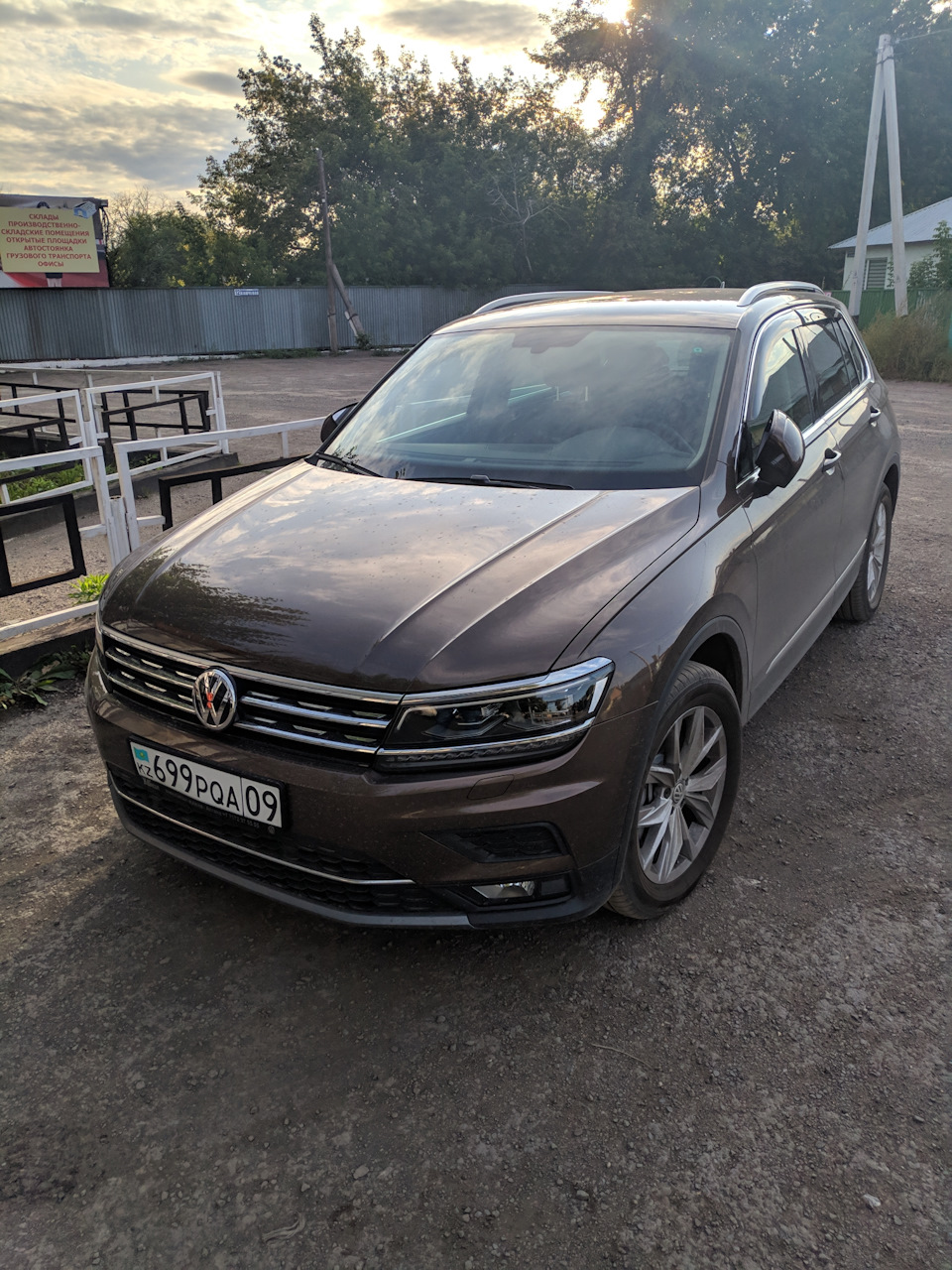 Ветровики они же дефлекторы — Volkswagen Tiguan (2G), 2 л, 2018 года |  аксессуары | DRIVE2