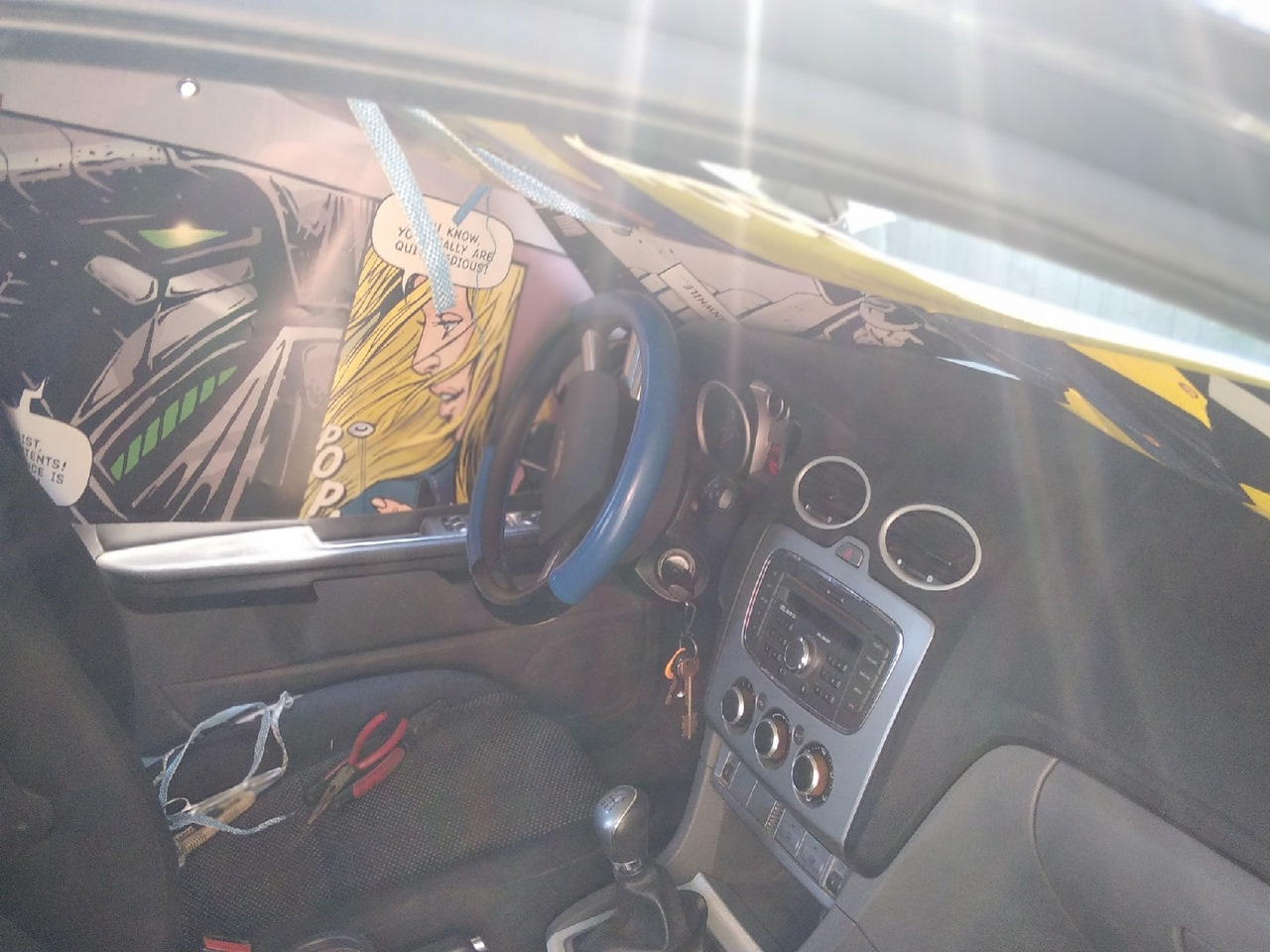 установка шторок от солнца на автомобиль. своими руками — Ford Focus II ...