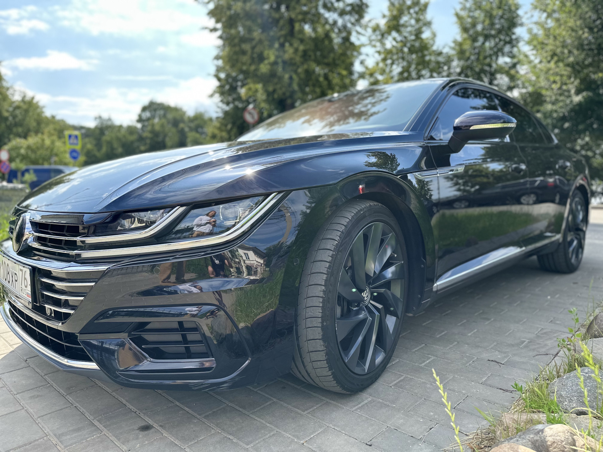 VW Arteon в камуфляже