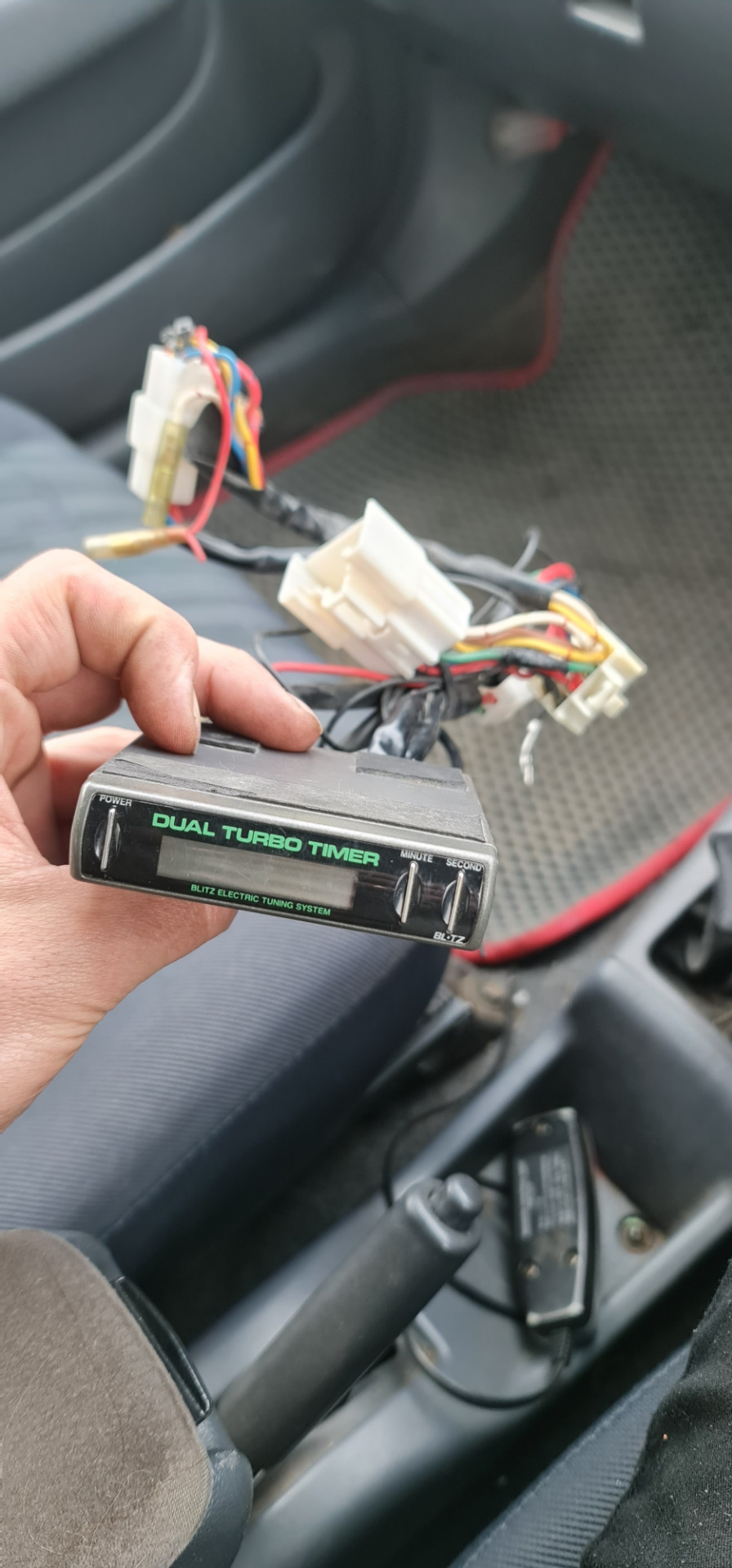 Датчик буста и турботаймер Blitz — Toyota Starlet (90), 1,3 л, 1998 ...