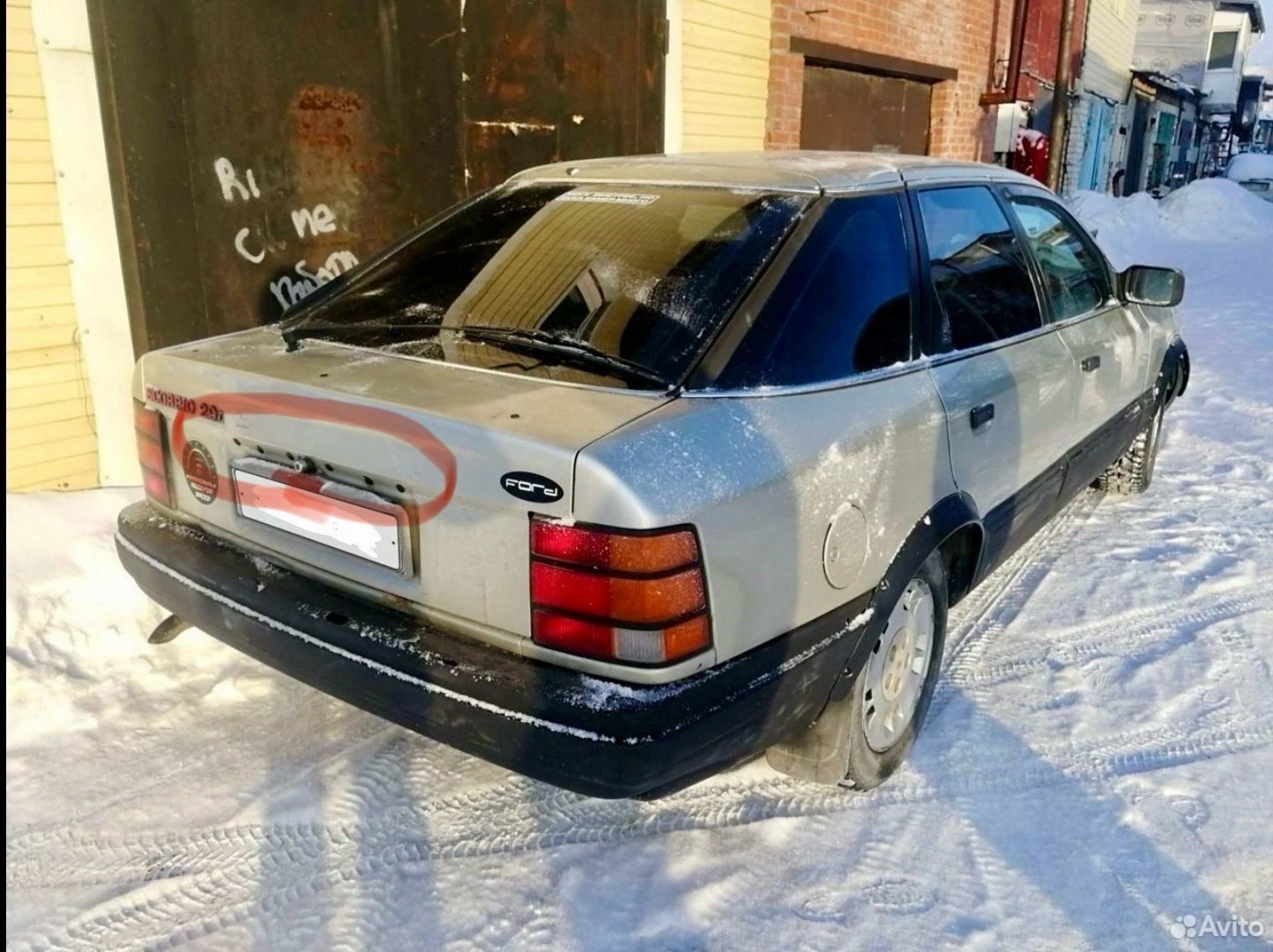 Задняя оптика от рестайл mk1 — Ford Scorpio I, 2,9 л, 1987 года | стайлинг  | DRIVE2