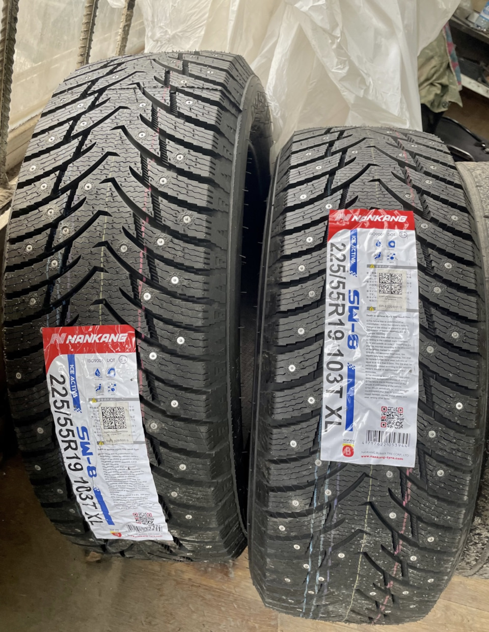 Nokian Tyres Nordman 8 SUV 235/55/19 — Mazda CX-5 (2G), 2,5 л, 2019 ...