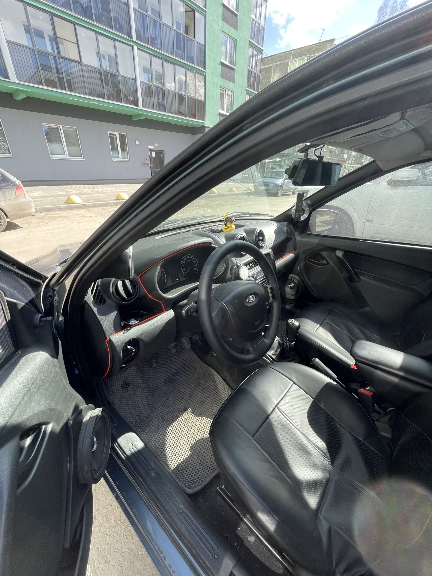 Атмосферная подсветка салона 💡 — Lada Гранта (1G), 1,6 л, 2015 года ...