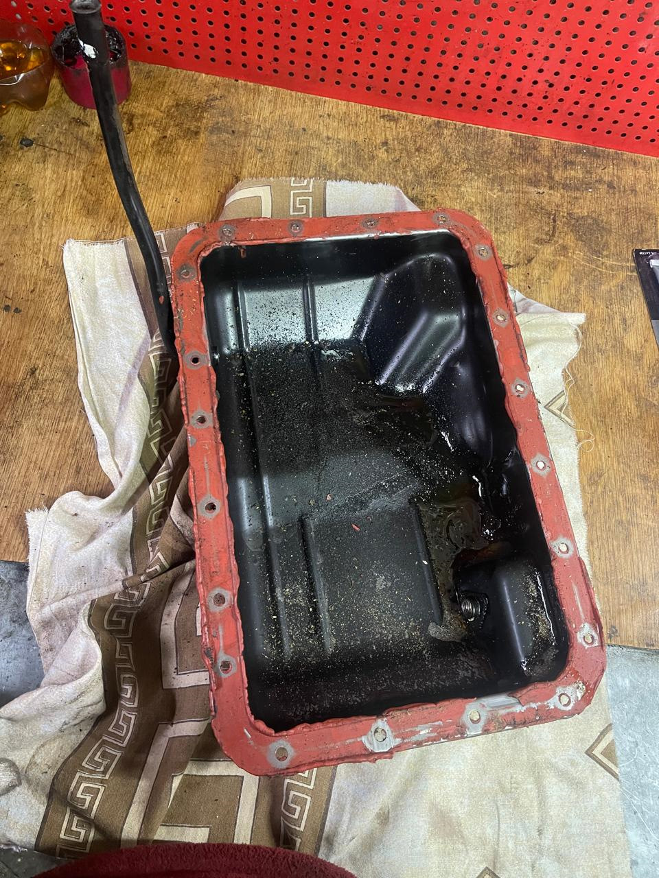 поддон АКПП — Mitsubishi Pajero (3G)