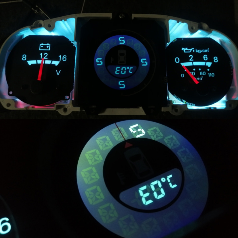 Светодиодная плата для подсветки приборной панели и компаса Mitsubishi ...