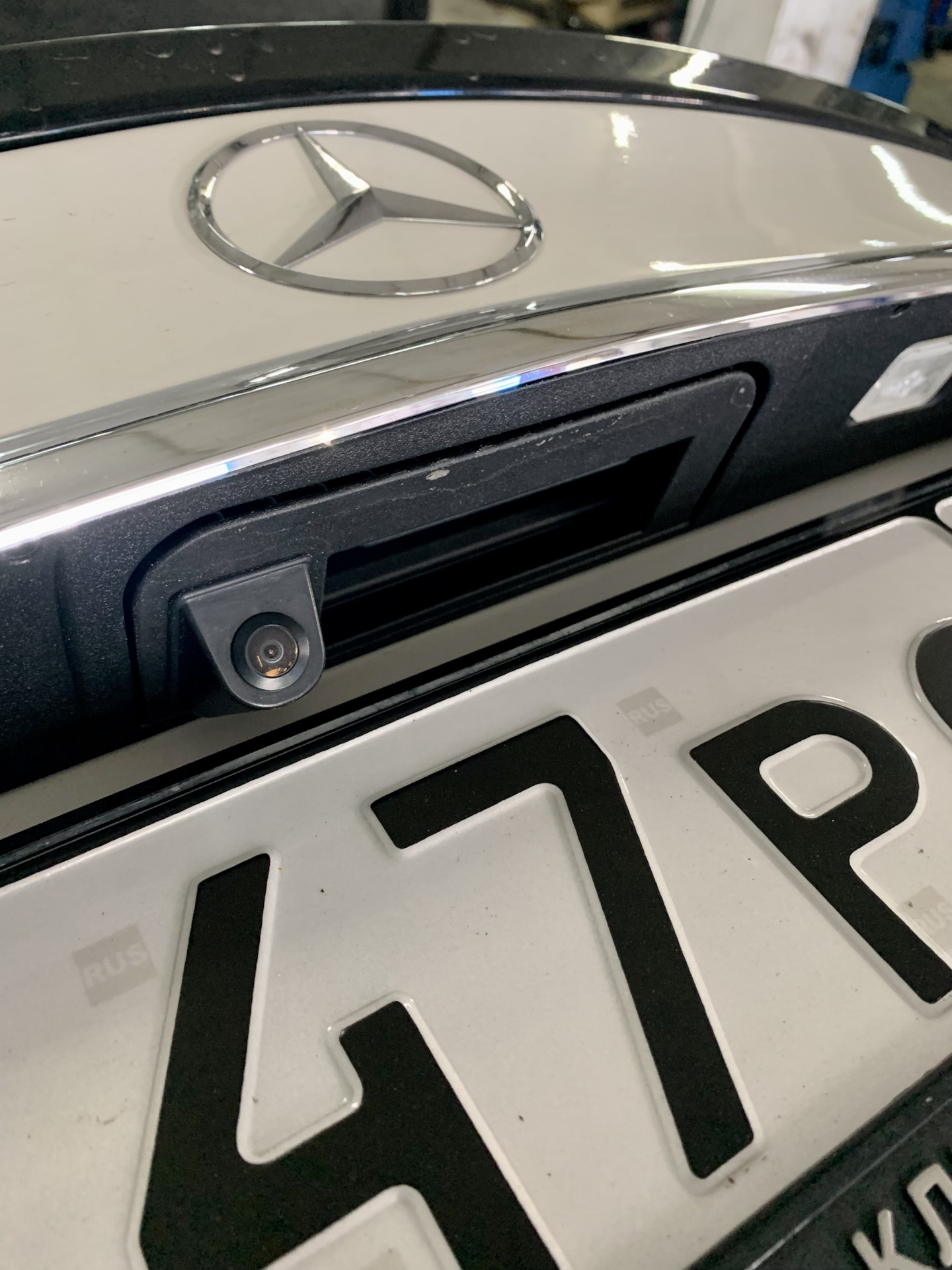 Камера заднего вида! — Mercedes-Benz C-Class (W205), 2 л, 2015 года ...