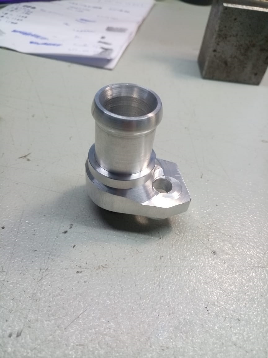 Алюминиевые фланцы — Audi S6 (C4), 2,2 л., 1995 года | тюнинг | DRIVE2