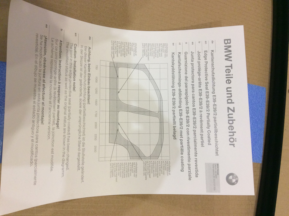 Инструкция — BMW 5 series (E39)