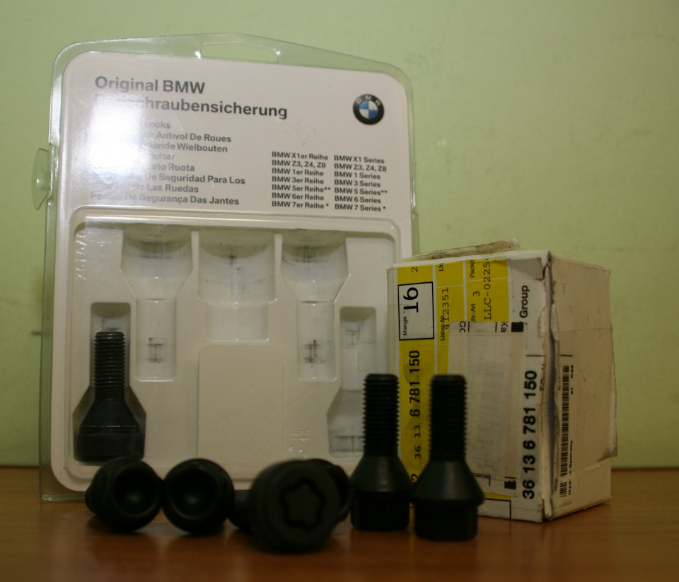 Оригинальные колесные болты BMW — DRIVE2