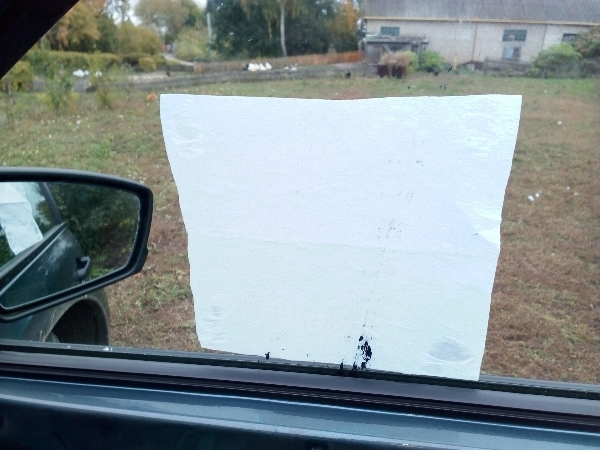 Какая-то херня на стёклах! — Lada Гранта лифтбек, 1,6 л, 2014 года ...