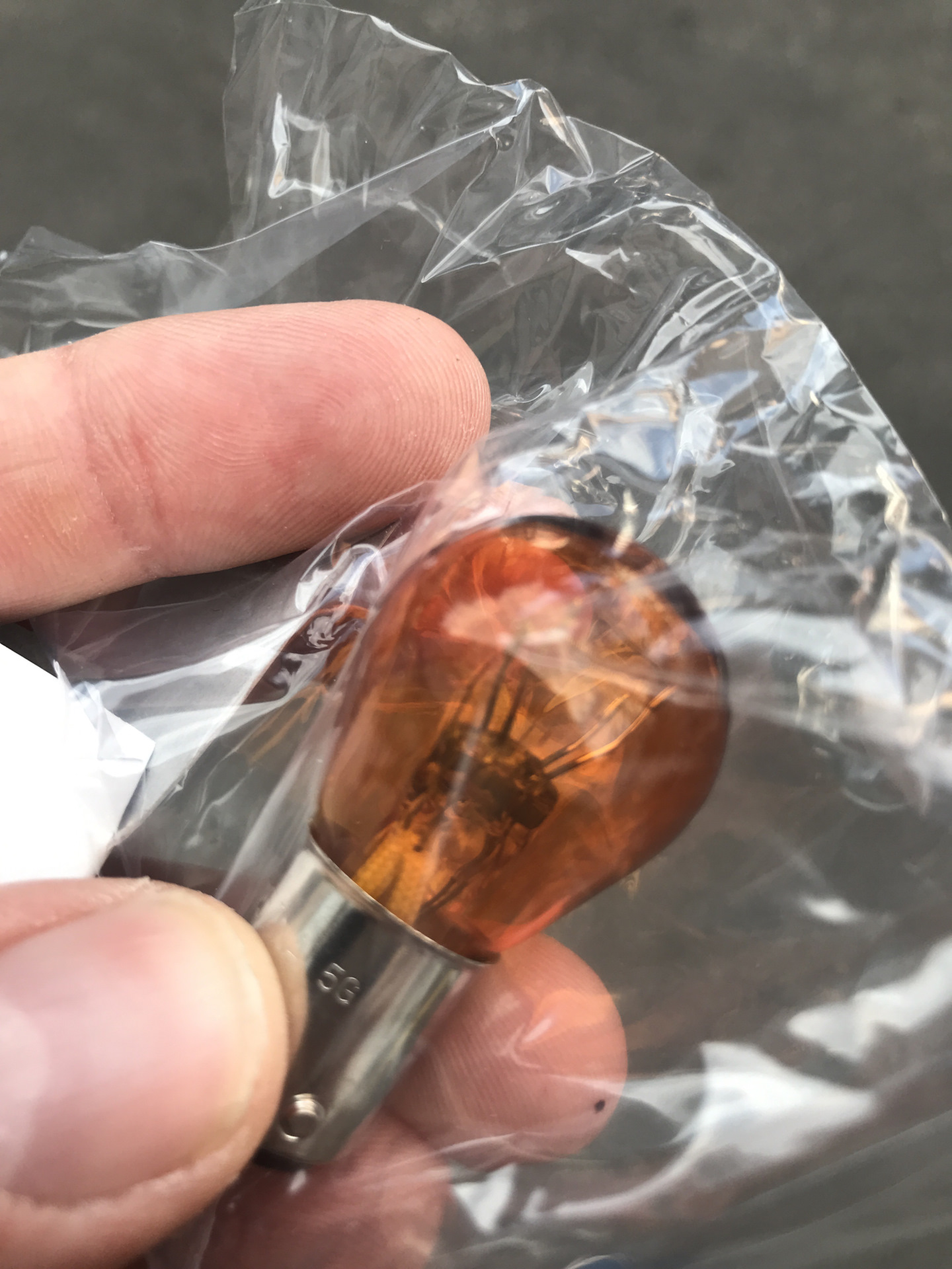 перегоревшая лампочка поворотника