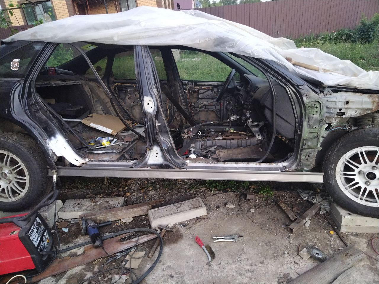 Как переварить пороги на Honda Accord 5. Полный гайд даже для самого ...