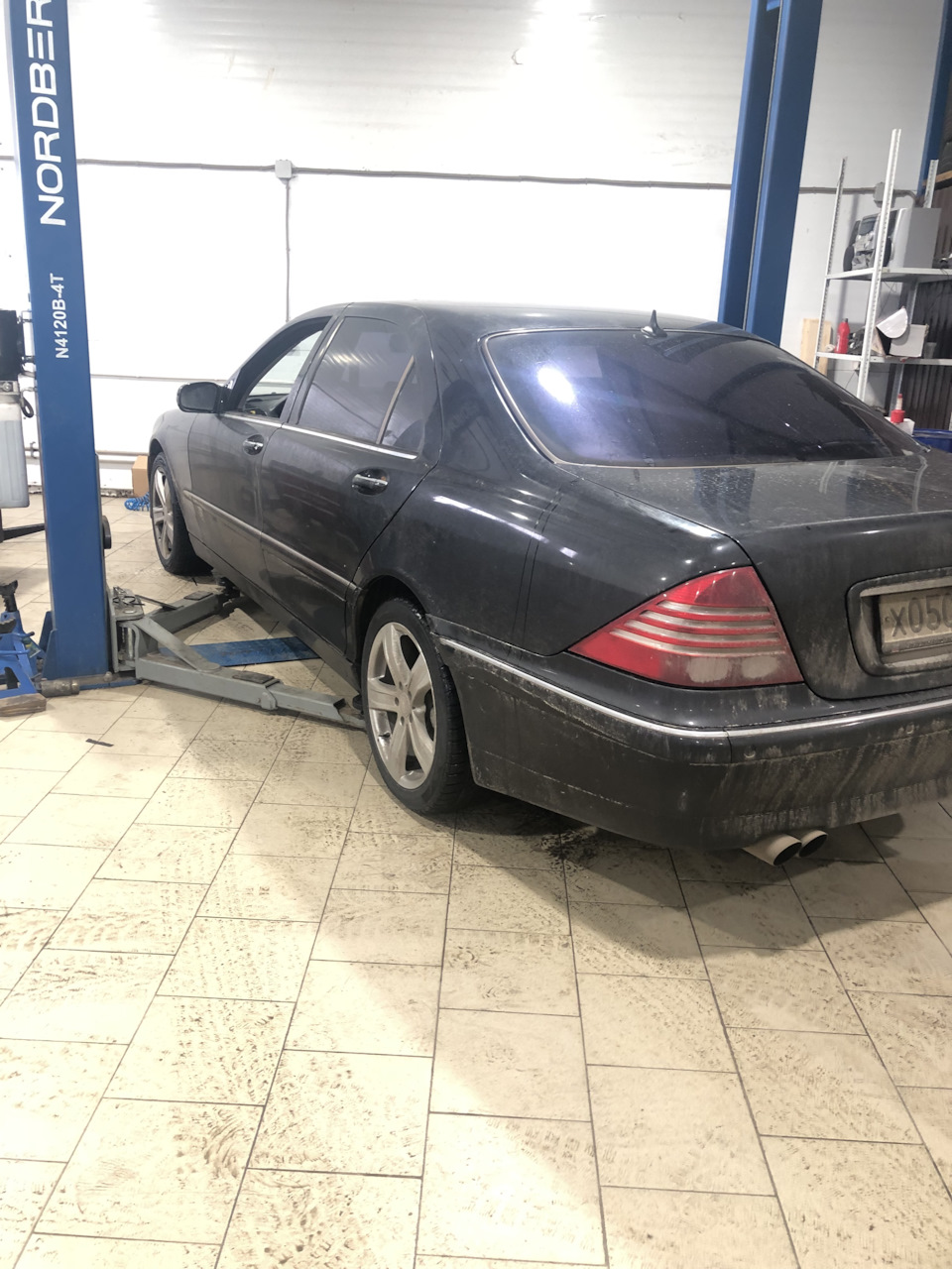 9. Замена стойки. — Mercedes-Benz S-Class (W220), 5 л, 2001 года | визит на  сервис | DRIVE2