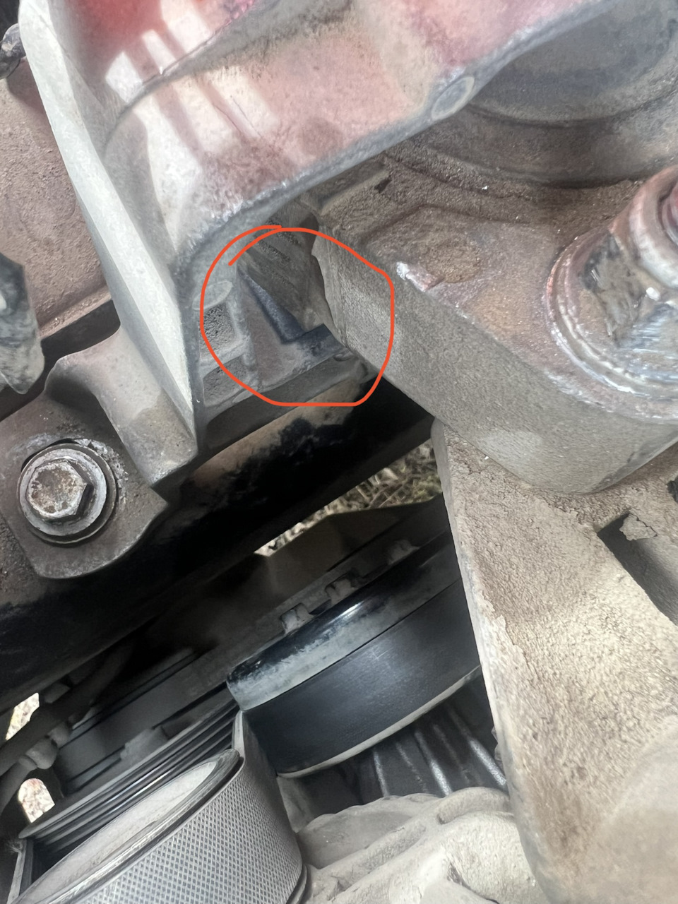 Восстановление гидроопоры — Ford Focus II Sedan, 1,6 л, 2009 года ...
