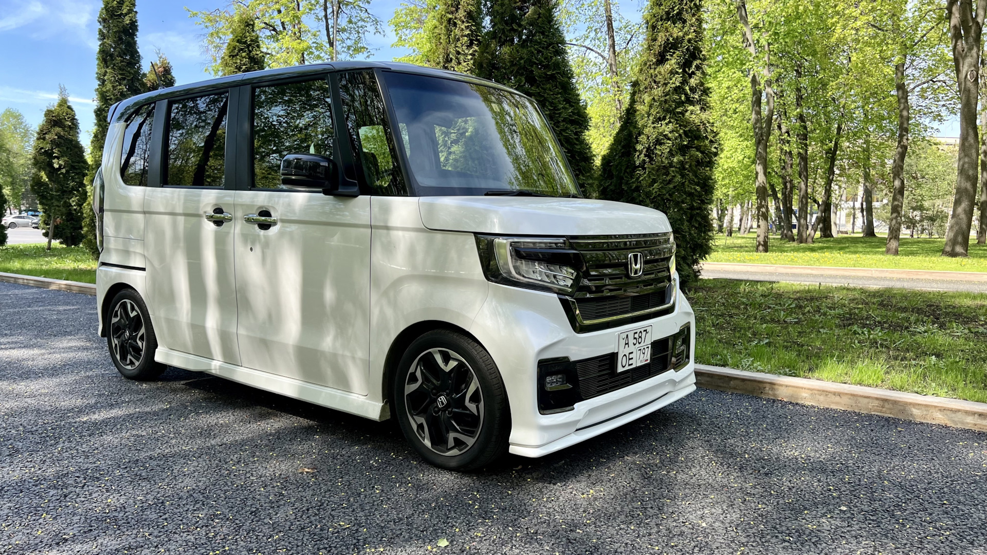 Honda N-Box (2G) 0.7 бензиновый 2019 | CUSTOM STYLE+ BLACK на DRIVE2