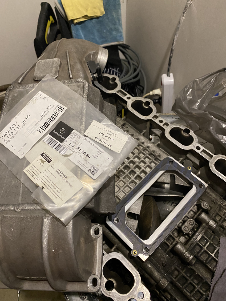 A1131410880 Прокладка интеркулера MERCEDES | Запчасти на DRIVE2